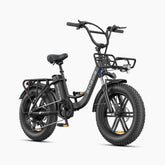 Electric Bike ENGWE L20 Boost - Motor 250W  Battery 48V13AH 20 Inch Mechanical disc brake - Black